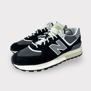 Tweedehands New Balance 574 'Black' - Maat 42.5 3