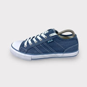 Tweedehands Fila Blauwe Canvas Sneaker - Maat 40 1