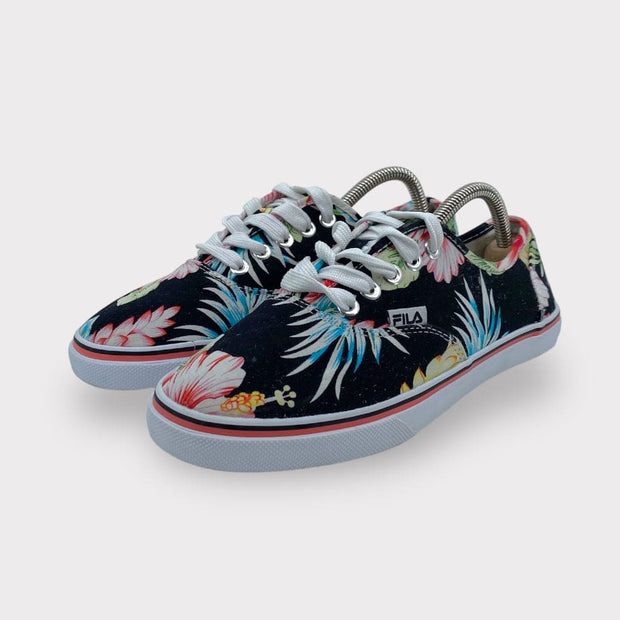 Tweedehands Fila Low flower canvas - Maat 39 2