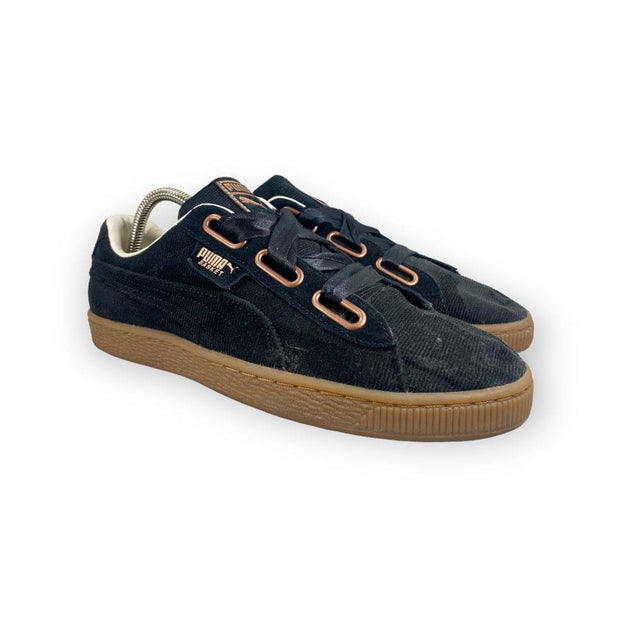 Puma Basket Heart Corduroy Black Wmns - Maat 40 Puma